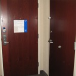 Wall Stop on Communicating Door