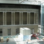 Courtyard from above.