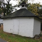 One of the outbuildings at our hotel...the main building was a bit less crooked.