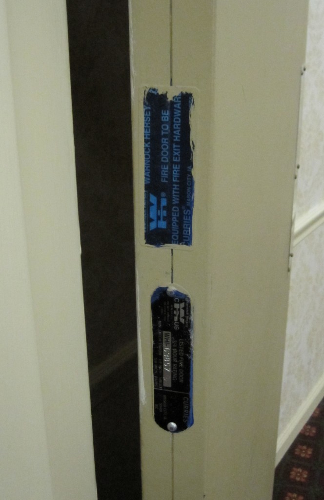 Hollow Metal Door Labels