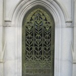 Arched Bronze Door