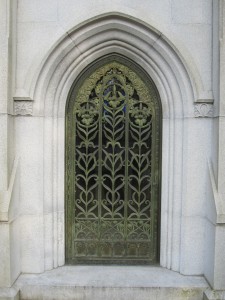 Arched Bronze Door