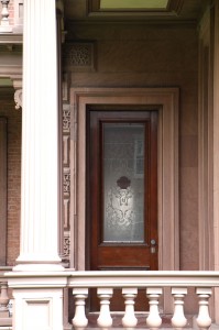 Victoria Mansion Back Door