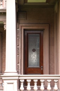 Victoria Mansion Back Door